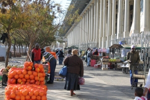 Freedom Square flea market in Soweto