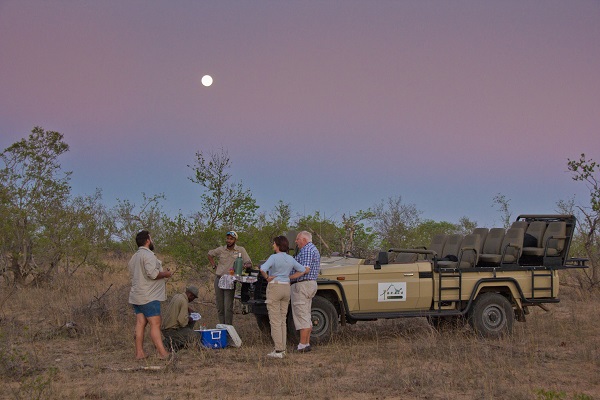 sunset game drive