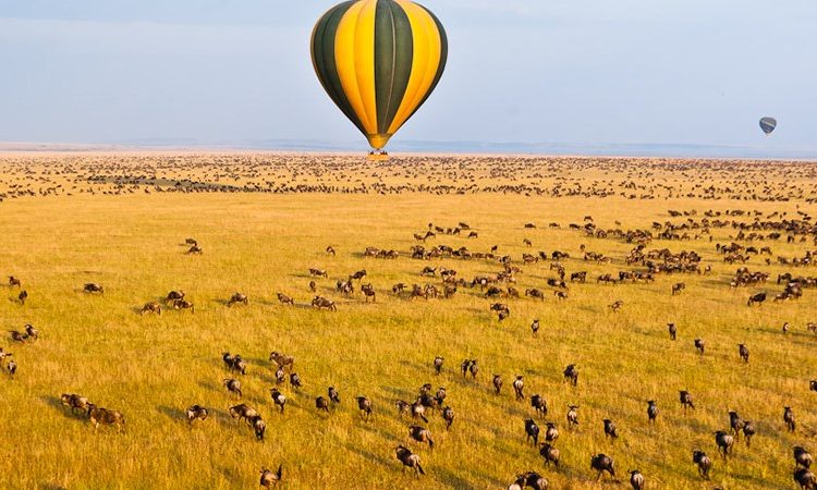helikopter Extra Carrière Hot Air Balloon Masai Mara - Safari With Us