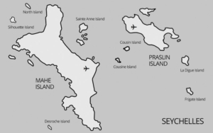 Map Seychelles